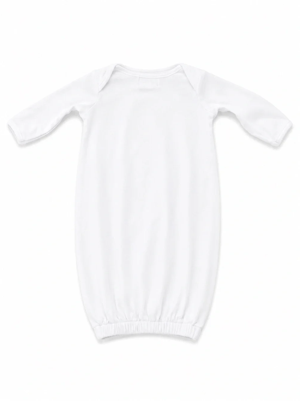 Mud Pie White 'My First Christmas' Santa Sleep Gown with Red & Green Appliqué